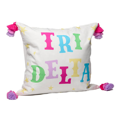 Oh My Stars Pillow- Delta Delta Delta