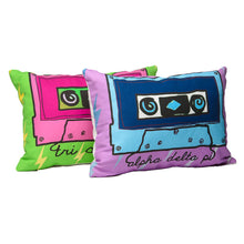 Cassette Pillow- Alpha Phi