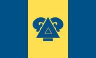 Fraternity Flag Decal - Delta Upsilon