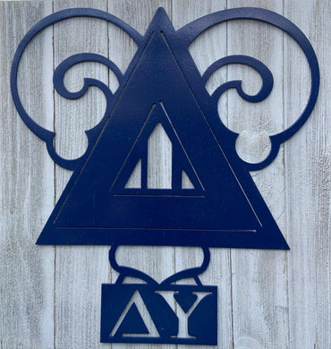 Metal Wall Decor - Delta Upsilon