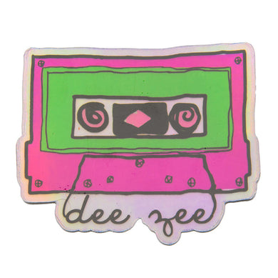 Holographic Cassette Decal- Delta Zeta