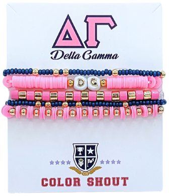 Bracelet Mega Stack- Delta Gamma