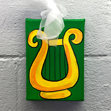 Mascot Painted Canvas - Alpha Chi Omega
