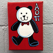Mascot Painted Canvas - Alpha Omicron Pi