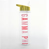 Flip Top Water Bottle - Gamma Phi Beta