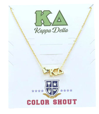 Heart Necklace- Kappa Delta