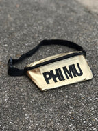Gold Fanny Pack - Phi Mu
