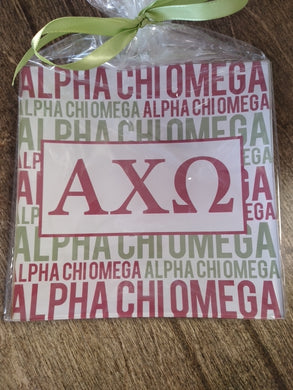 Decoupage Tray - Alpha Chi Omega
