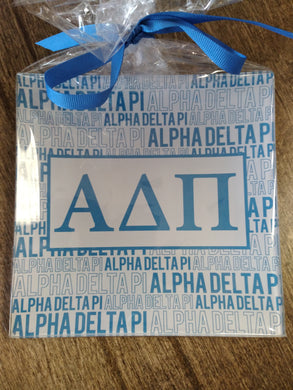 Decoupage Tray - Alpha Delta Pi