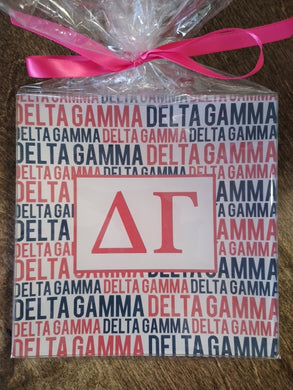 Decoupage Tray - Delta Gamma