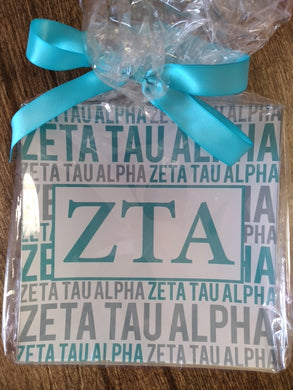 Decoupage Tray - Zeta Tau Alpha