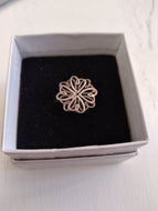 Heart Flower Ring - Sigma Kappa