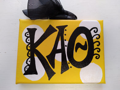 Letters Canvas - Kappa Alpha Theta