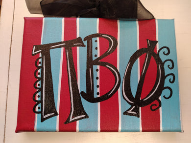 Letters Canvas - Pi Beta Phi