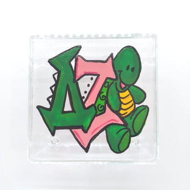 Square Acrylic Box - Delta Zeta