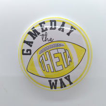 Gameday Football Button - Kappa Alpha Theta