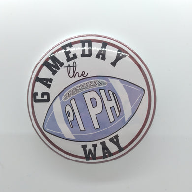 Gameday Football Button - Pi Beta Phi