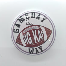 Gameday Football Button - Sigma Kappa