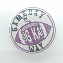 Gameday Football Button - Sigma Kappa