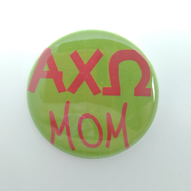 Sorority Parent Button - Alpha Chi Omega