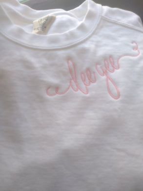 Script monogram sweatshirt - Delta Gamma