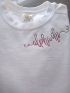 Script monogram sweatshirt - Alpha Chi Omega
