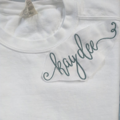 Script monogram sweatshirt - Kappa Delta