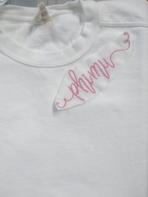 Script monogram sweatshirt - Phi Mu