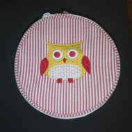 Mascot Jewelry Round - Owl