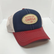 Accent Bill Cap- Alpha Chi Omega