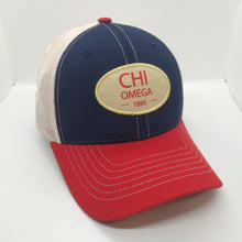 Accent Bill Cap- Chi Omega