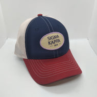 Accent Bill Cap- Sigma Kappa