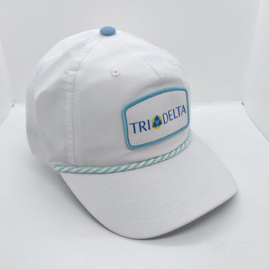 5-Panel Rope Cap- Delta Delta Delta