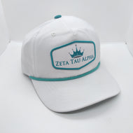 5-Panel Rope Cap- Zeta Tau Alpha