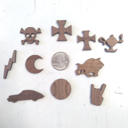 Mini Wood Symbols