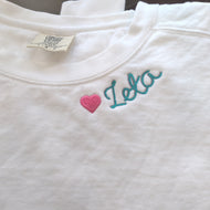 Double Script Sweatshirt - Zeta Tau Alpha