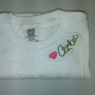 Embroidered Tshirt- Aztec
