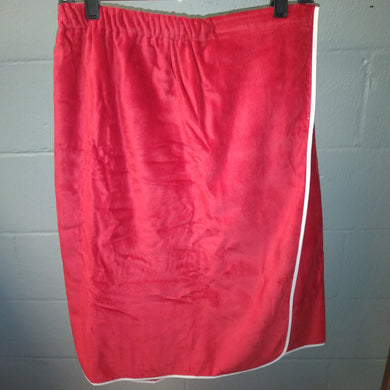 Camp Towel Wrap- Red