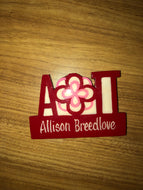 Name Tag - Alpha Omicron Pi