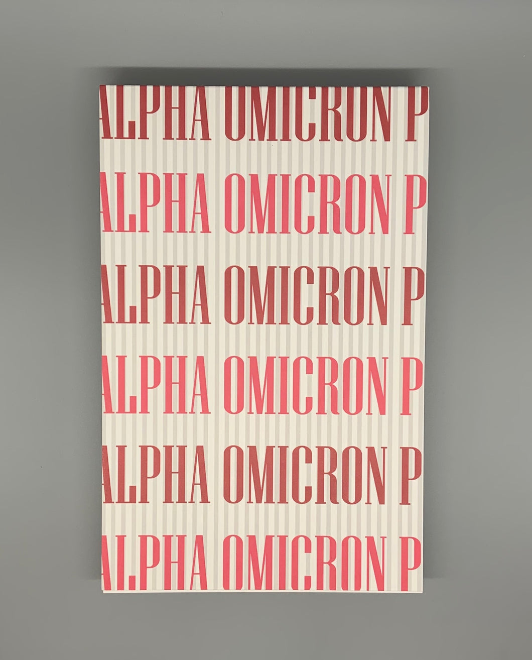 Alpha Omicron Pi Notepad