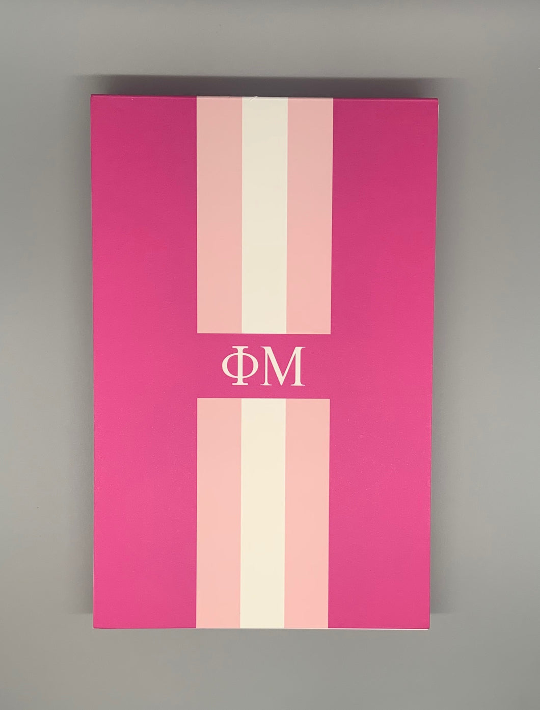 Phi Mu Symbol Notepad