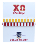 Enamel Tile Bracelets- Chi Omega