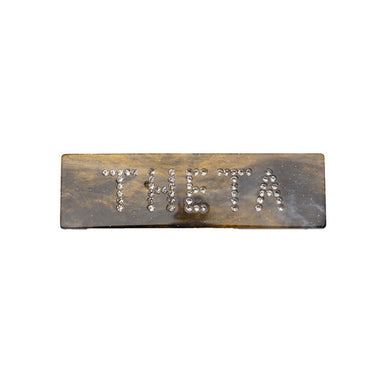Rhinestone Hair Clip- Kappa Alpha Theta