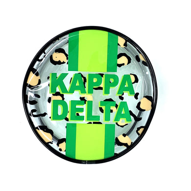 Leopard Stripe Cosmetic Bag - Kappa Delta