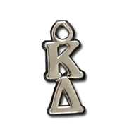 Small Vertical Letter Drop - Kappa Delta