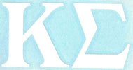 White Car Decal - Kappa Sigma