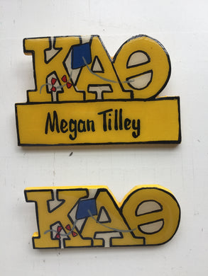 Name Tag - Kappa Alpha Theta
