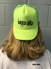 Highlighter Baseball Hats - Kappa Delta