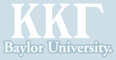 Kappa Kappa Gamma / Baylor University - Car Decal