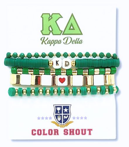 Bracelet Mega Stack- Kappa Delta